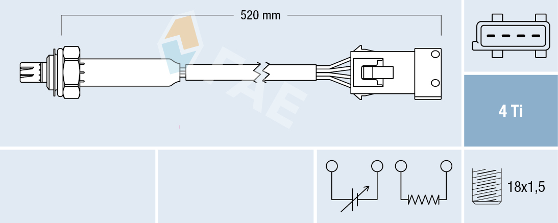 FAE Lambda-sonde 77188