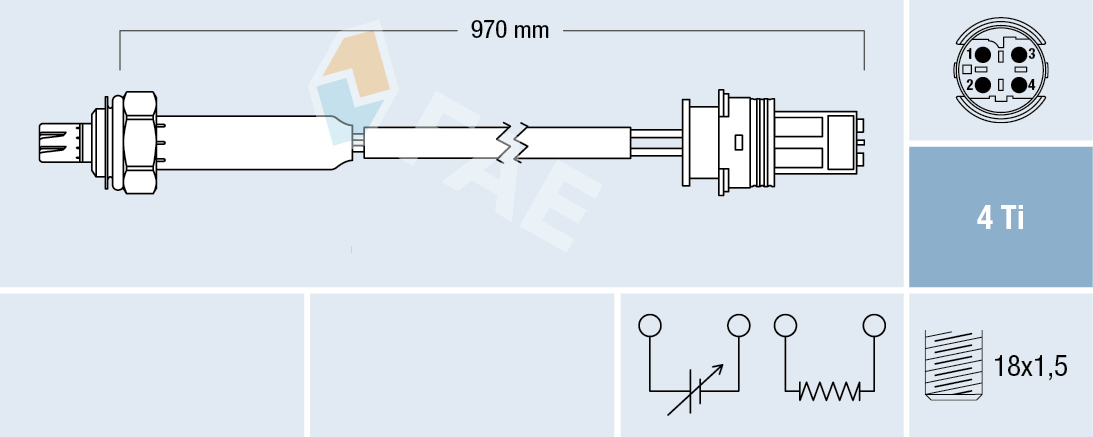 FAE Lambda-sonde 77190