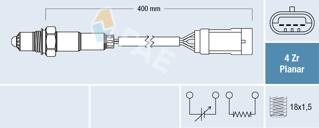 FAE Lambda-sonde 77206