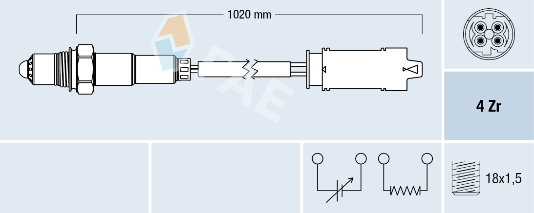 FAE Lambda-sonde 77238
