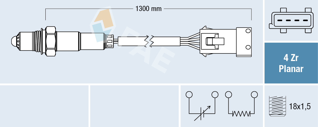 FAE Lambda-sonde 77241