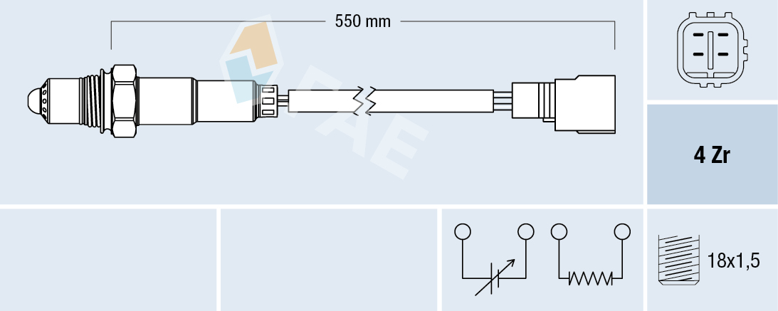 FAE Lambda-sonde 77310