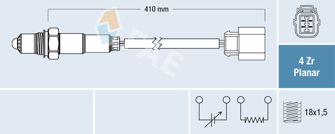 FAE Lambda-sonde 77322