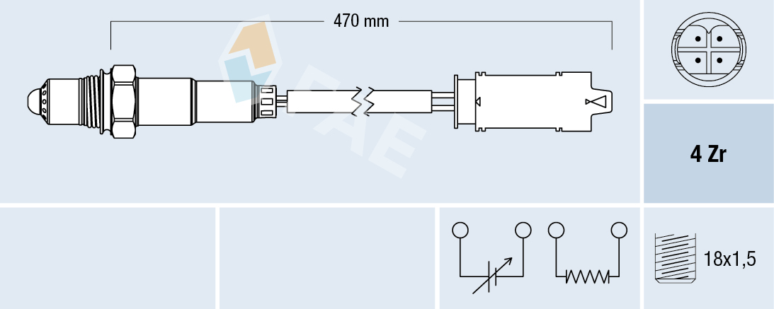 FAE Lambda-sonde 77326