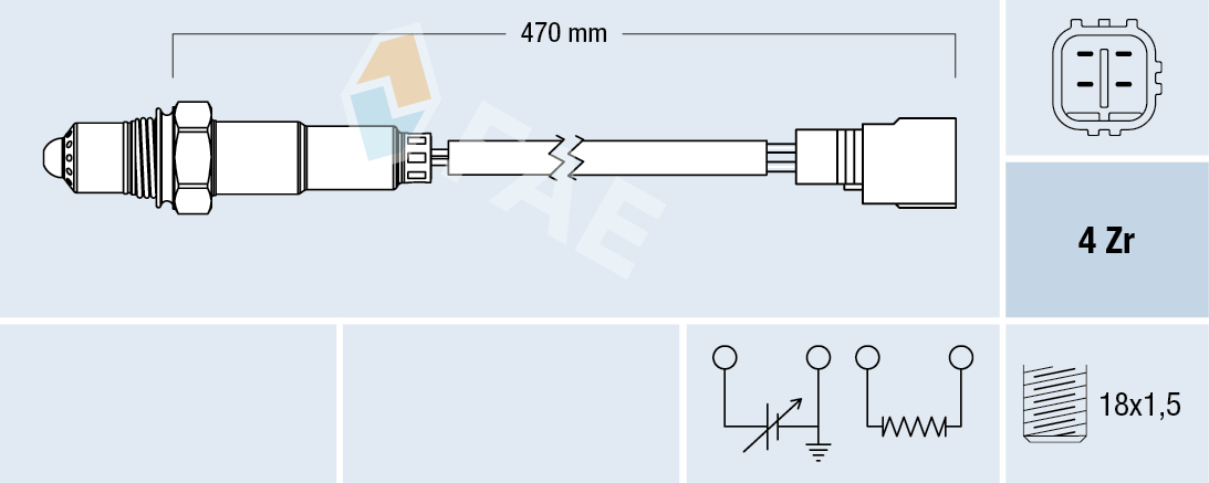 FAE Lambda-sonde 77331