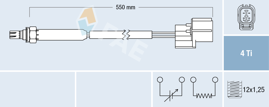 FAE Lambda-sonde 77350