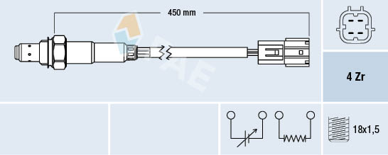 FAE Lambda-sonde 77393