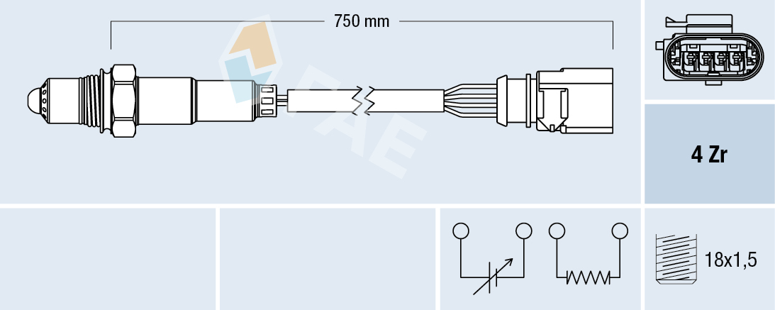 FAE Lambda-sonde 77399