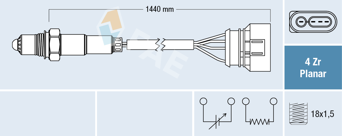 FAE Lambda-sonde 77400