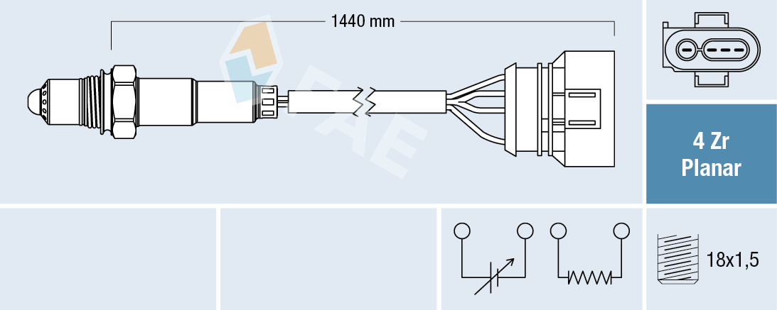 FAE Lambda-sonde 77401