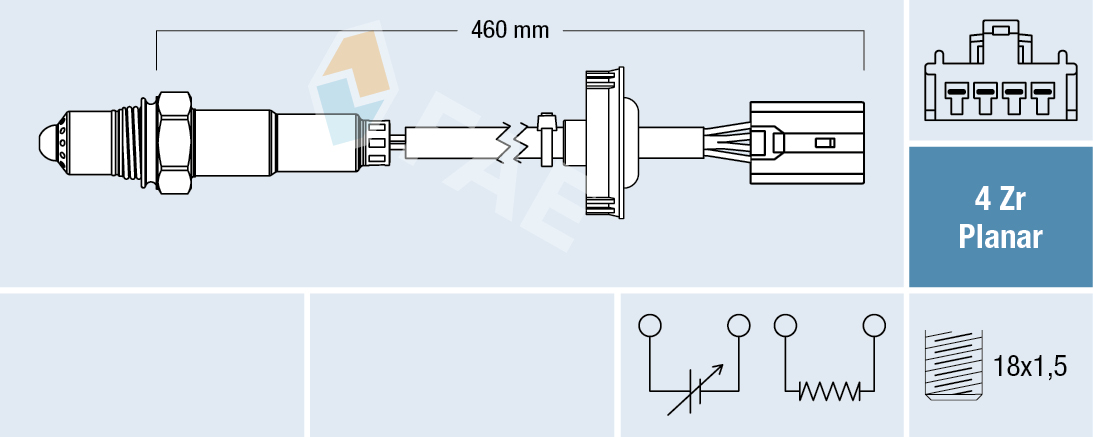 FAE Lambda-sonde 77417