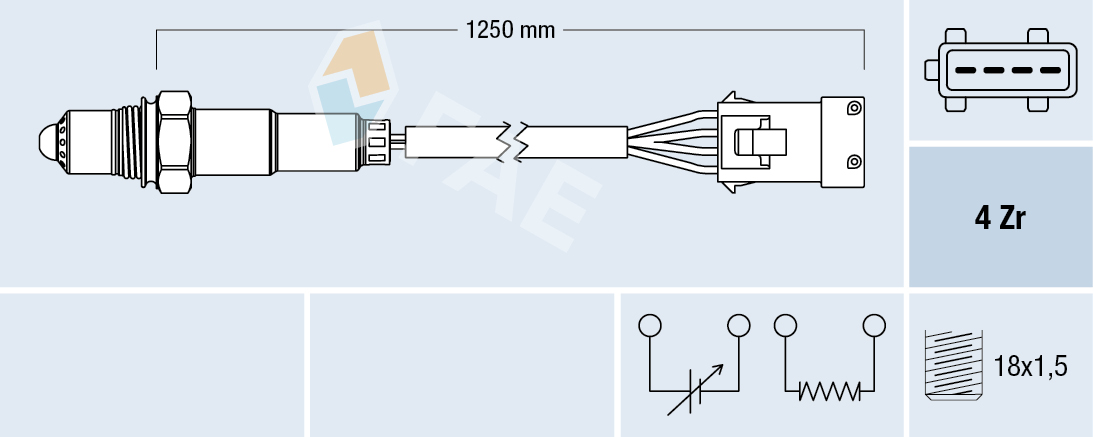FAE Lambda-sonde 77434