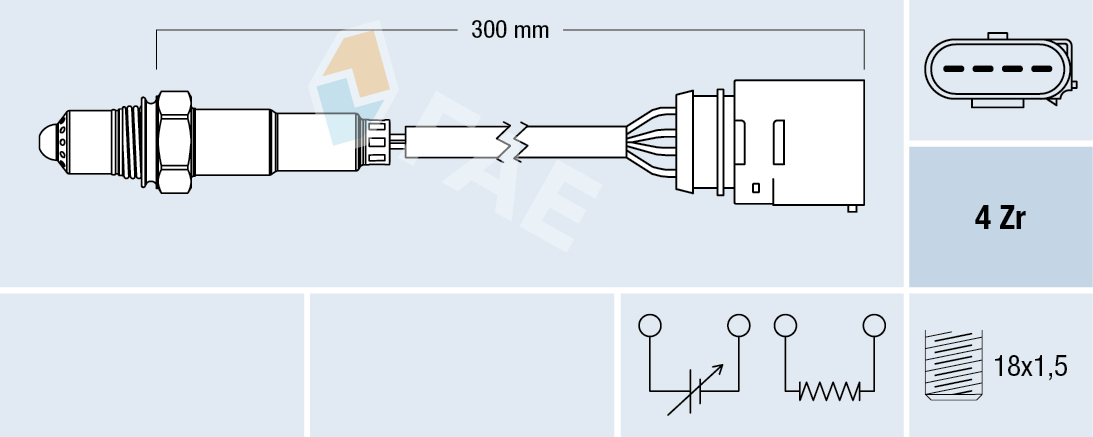 FAE Lambda-sonde 77435