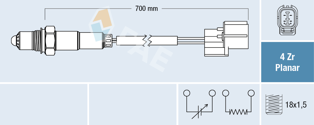 FAE Lambda-sonde 77450