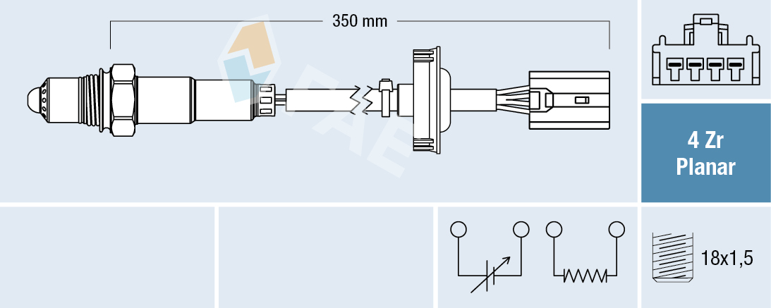 FAE Lambda-sonde 77451