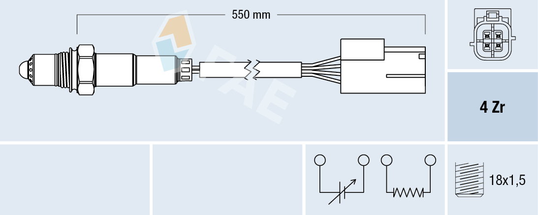 FAE Lambda-sonde 77468