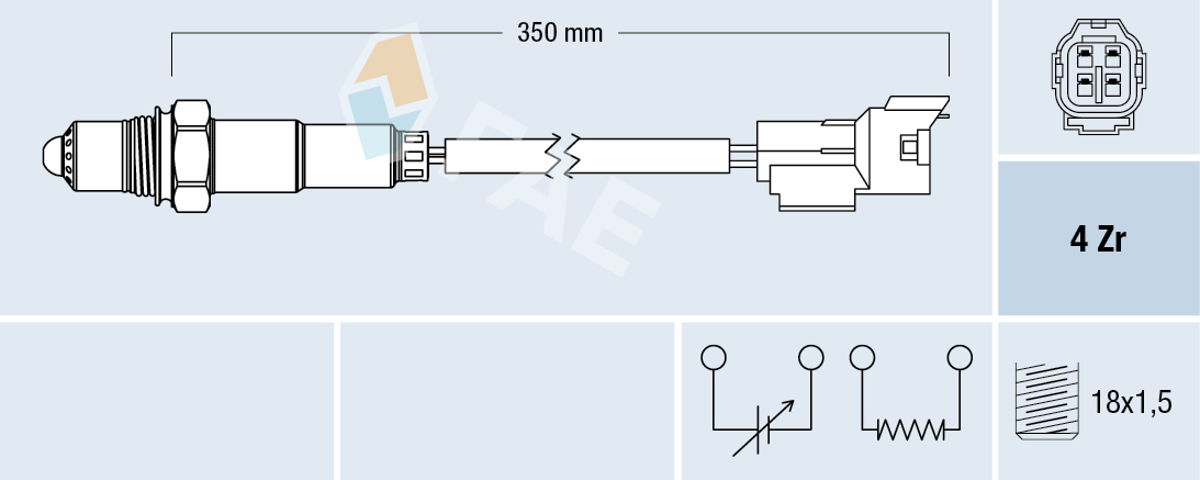 FAE Lambda-sonde 77480