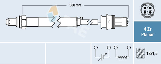 FAE Lambda-sonde 77491