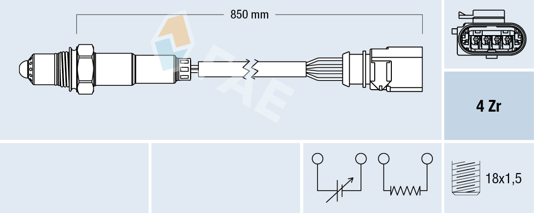 FAE Lambda-sonde 77509