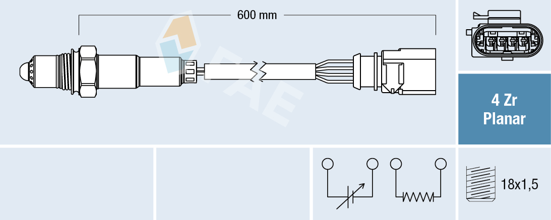 FAE Lambda-sonde 77532
