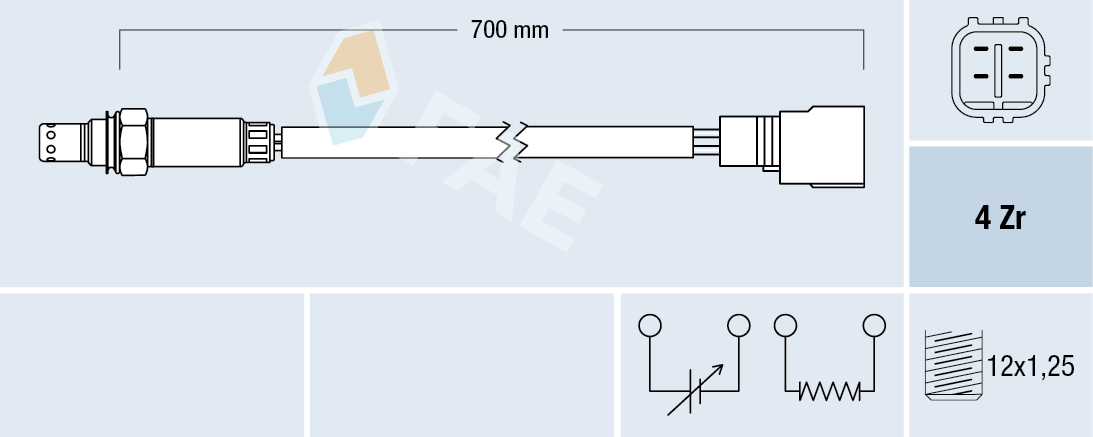 FAE Lambda-sonde 77536