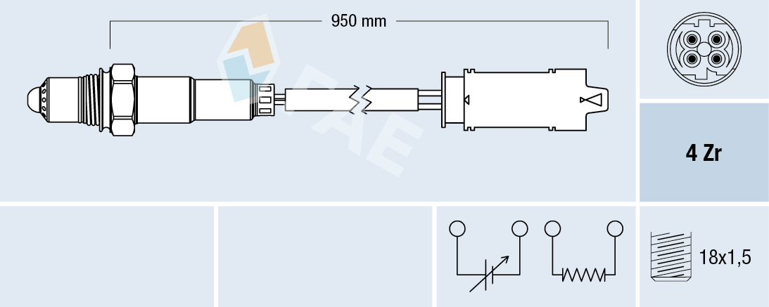 FAE Lambda-sonde 77538