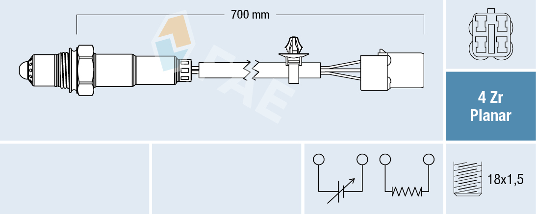 FAE Lambda-sonde 77545