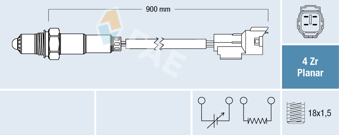 FAE Lambda-sonde 77551