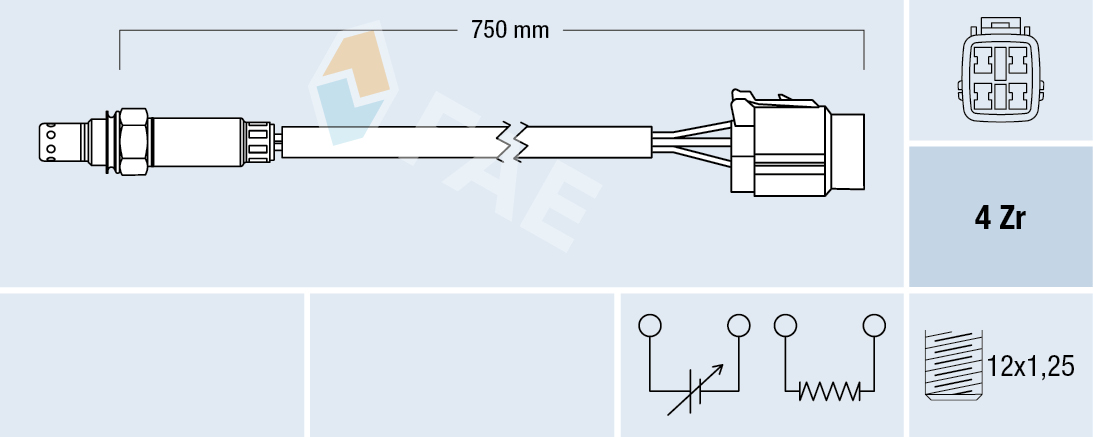 FAE Lambda-sonde 77563
