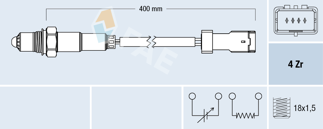 FAE Lambda-sonde 77590
