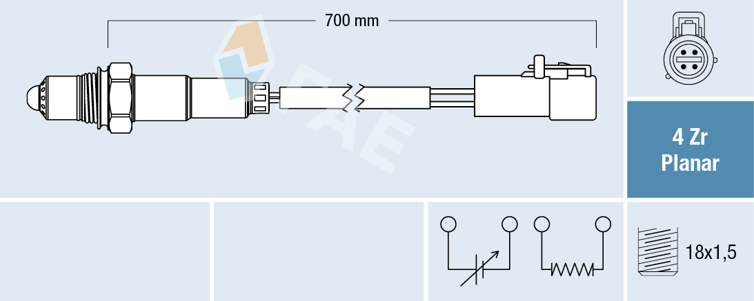 FAE Lambda-sonde 77615