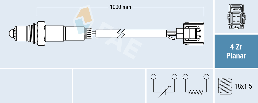 FAE Lambda-sonde 77620
