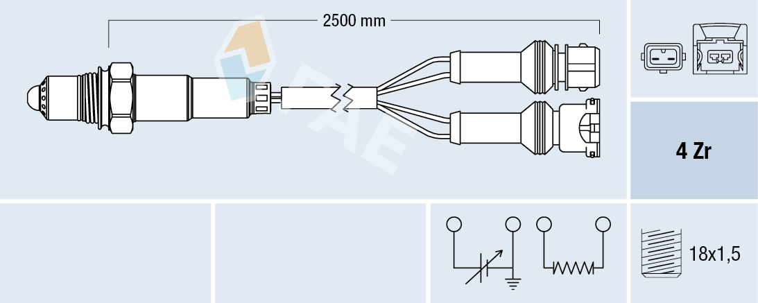 FAE Lambda-sonde 77639