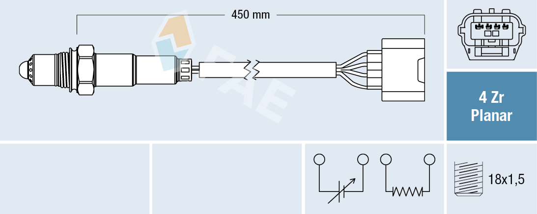 FAE Lambda-sonde 77649