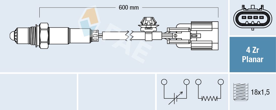 FAE Lambda-sonde 77656