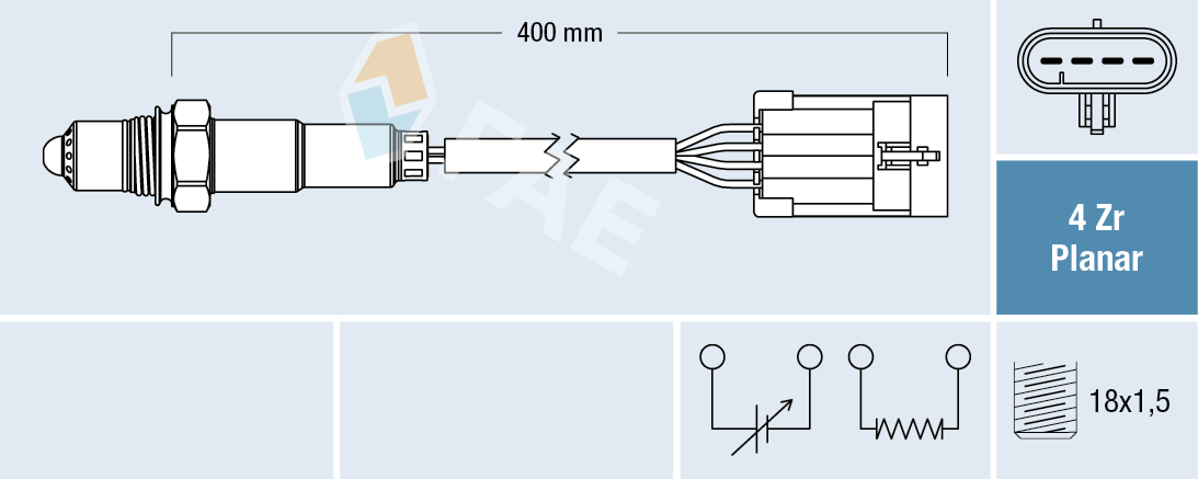 FAE Lambda-sonde 77700