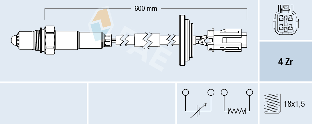 FAE Lambda-sonde 77701