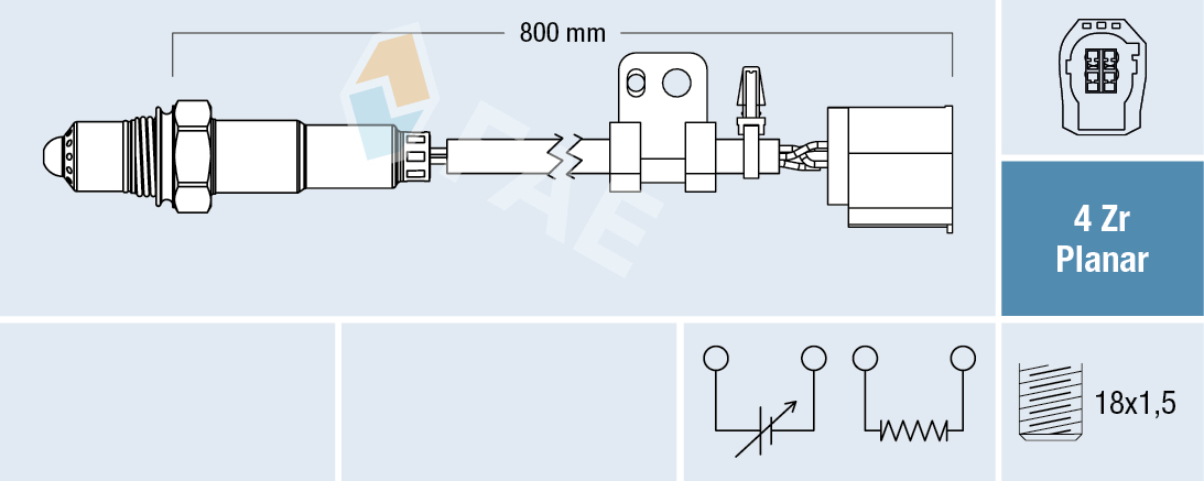 FAE Lambda-sonde 77758