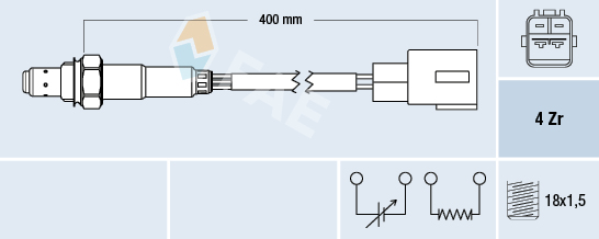 FAE Lambda-sonde 77768