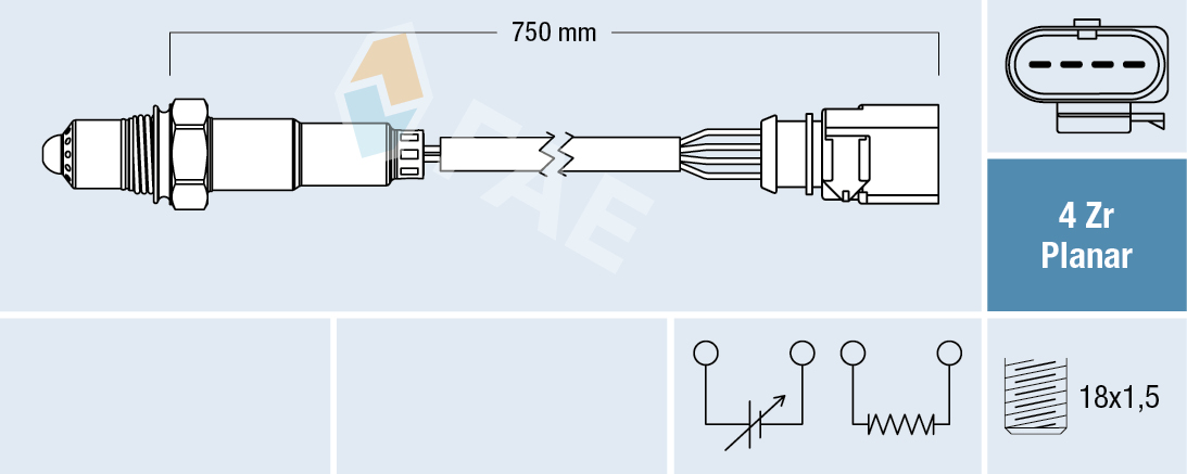 FAE Lambda-sonde 77910