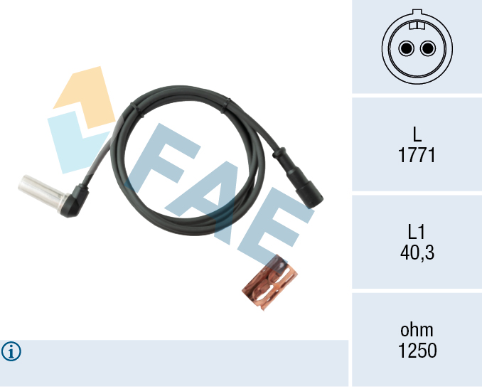 FAE Wielsnelheidssensor 78646