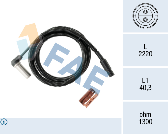 FAE Wielsnelheidssensor 78664