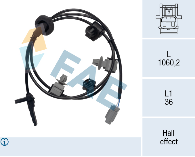 FAE Wielsnelheidssensor 78694
