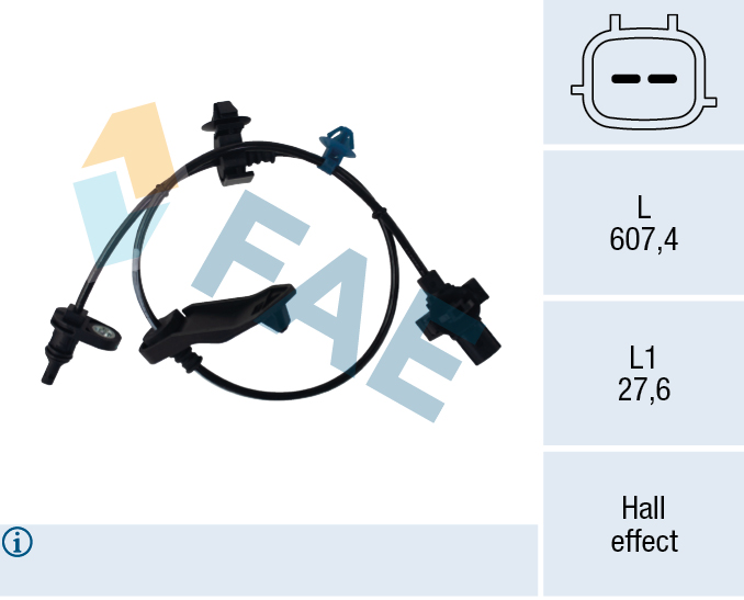 FAE Wielsnelheidssensor 78703