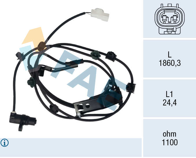 FAE Wielsnelheidssensor 78732