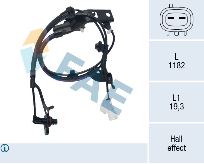 FAE Wielsnelheidssensor 78739
