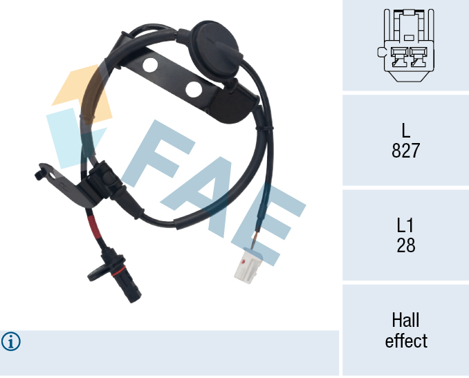 FAE Wielsnelheidssensor 78746