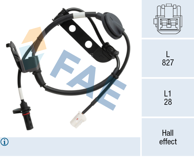 FAE Wielsnelheidssensor 78755