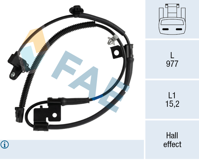 FAE Wielsnelheidssensor 78756