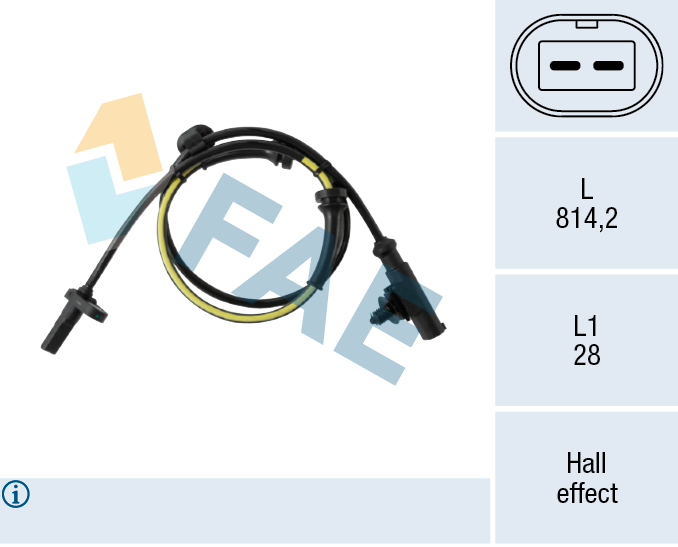 FAE Wielsnelheidssensor 78760